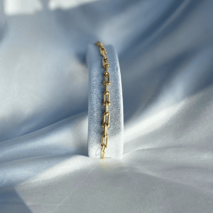 Tiffany Gold Çelik Bileklik