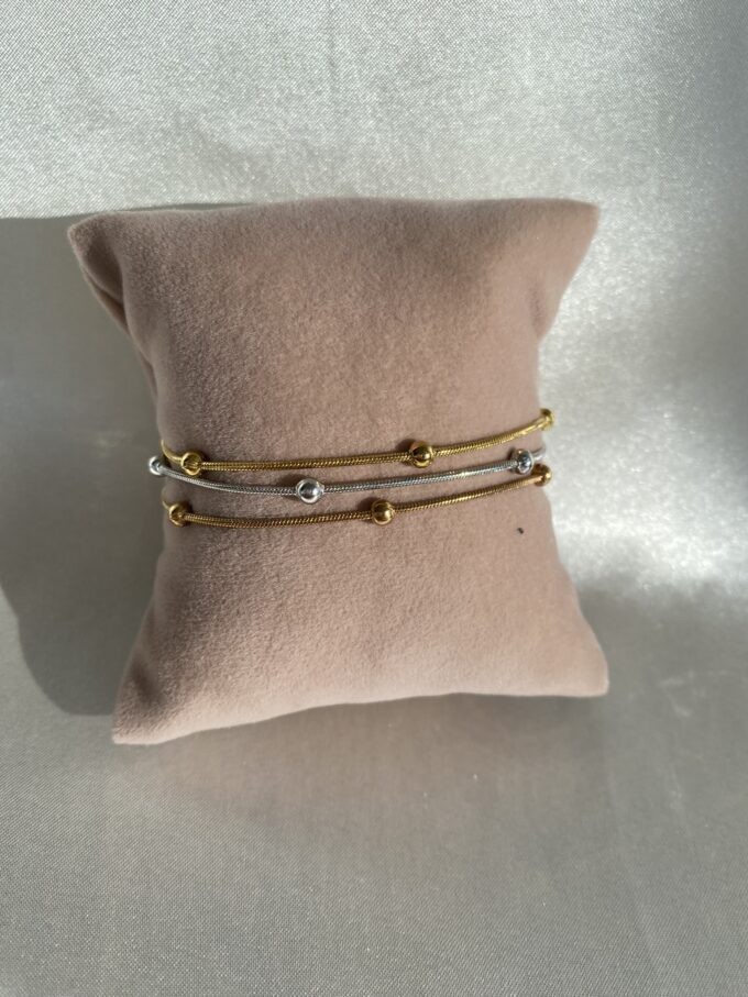 Dorika Gold, Silver, Rose Bileklik