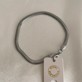 Balık Sırtı Çelik Bileklik