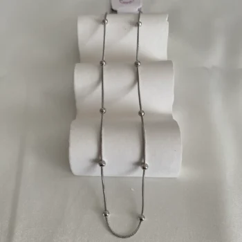 Dorika Gumus Kolye 40cm