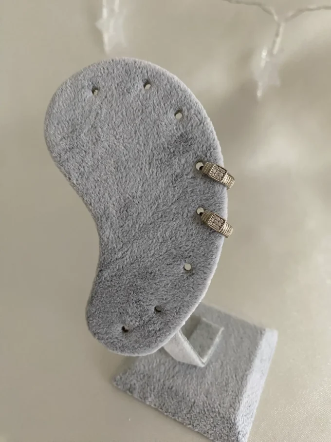 Xuping Vintage Küpe - Gümüş Renkli